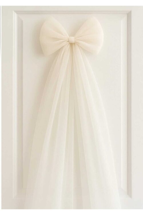 Hazır Fiyonklu Bebek Odası, Gelin Odası Kapı Tülü, Hastane Odası Kapı Tülü, Bebek Odası Kapı Süsü