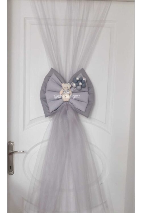 1_org_zoom-160.jpg KAPI SÜSLEME TÜLÜ 5 METRE (SADECE TÜL) GRİ / ORGANİZASYON METRELİK TÜL