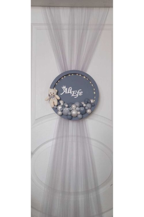 1_org_zoom-161.jpg KAPI SÜSLEME TÜLÜ 5 METRE (SADECE TÜL) GRİ / ORGANİZASYON METRELİK TÜL