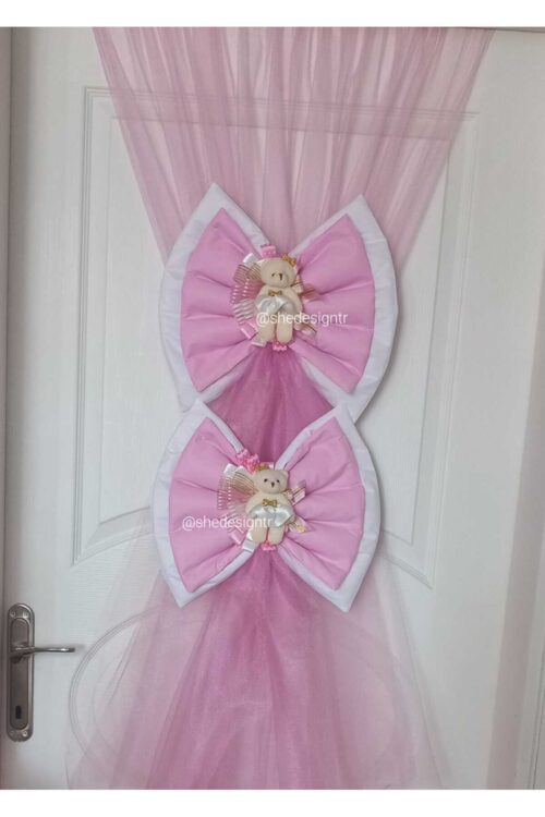 HASTANE ODASI KAPI SÜSLEME / LASTİKLİ KAPI TÜLÜ / ORGANİZASYON SÜSLEME TÜLÜ (SADECE TÜL)