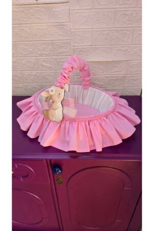 Yenidoğan Hediyelik Sunum Sepeti - Şeker Sepeti - Kırk Uçurma Sepeti 10