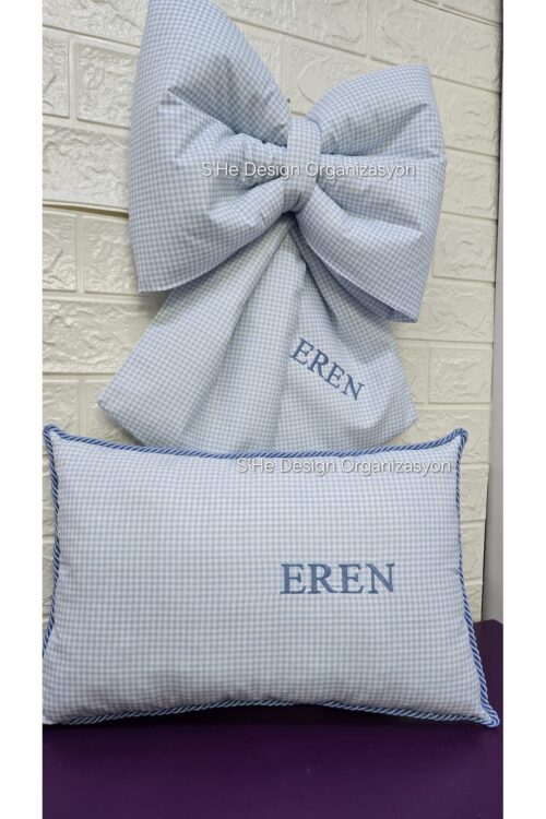 NAKIŞ İŞLEMELİ POFUDUK FİYONK KAPI SÜSÜ VE TAKI YASTIĞI