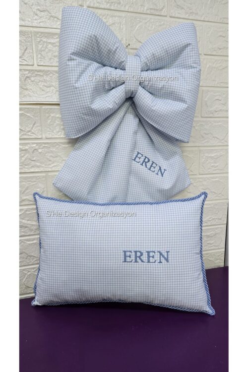 NAKIŞ İŞLEMELİ POFUDUK FİYONK KAPI SÜSÜ VE TAKI YASTIĞI