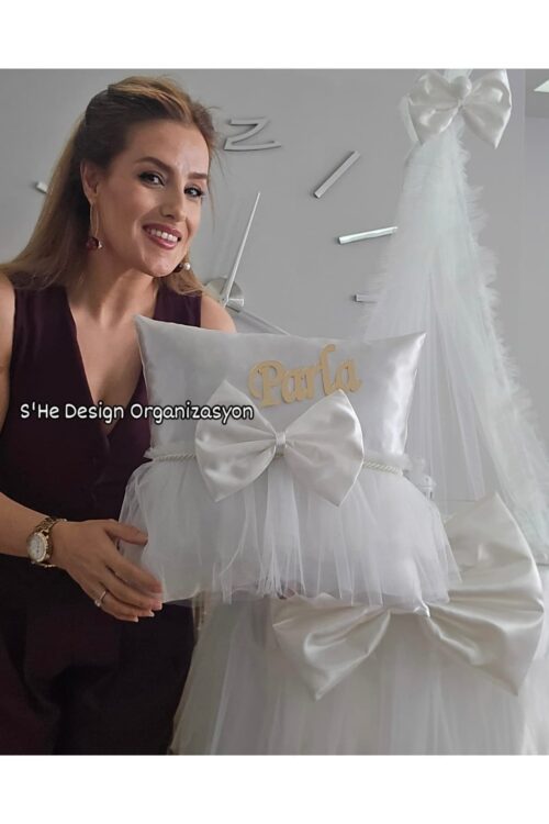 Hastane Odası Cibinlikli Beşik Süsleme Seti