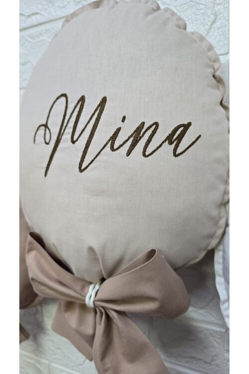 NAKIŞ İSİM İŞLEMELİ 3 ADET 25x35 BÜYÜK BOY BALON YASTIK