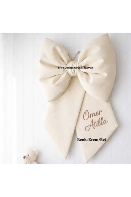 NAKIŞ İSİM İŞLEMELİ HAZIR FİYONK KAPI / DUVAR SÜSÜ / BEBEK ODASI DEKOR