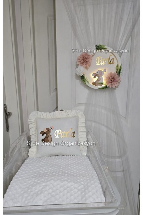 Hastane Odası Kapı Süsleme Lastikli Kapı Tülü / Organizasyon Lastikli Kapı Tülü