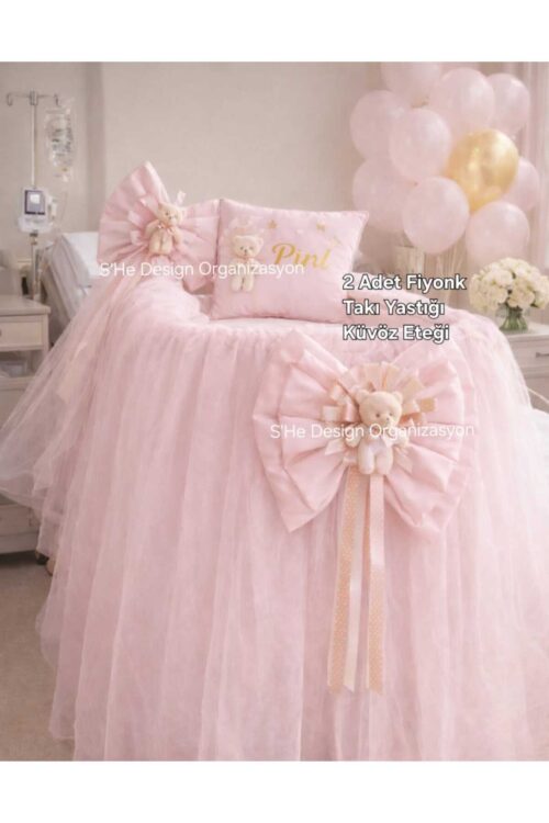 HASTANE KÜVÖZ ETEĞİ/BEŞİK SÜSLEME/AYAK UCU FİYONK/ANNE YATAK UCU FİYONK/TAKI YASTIĞI